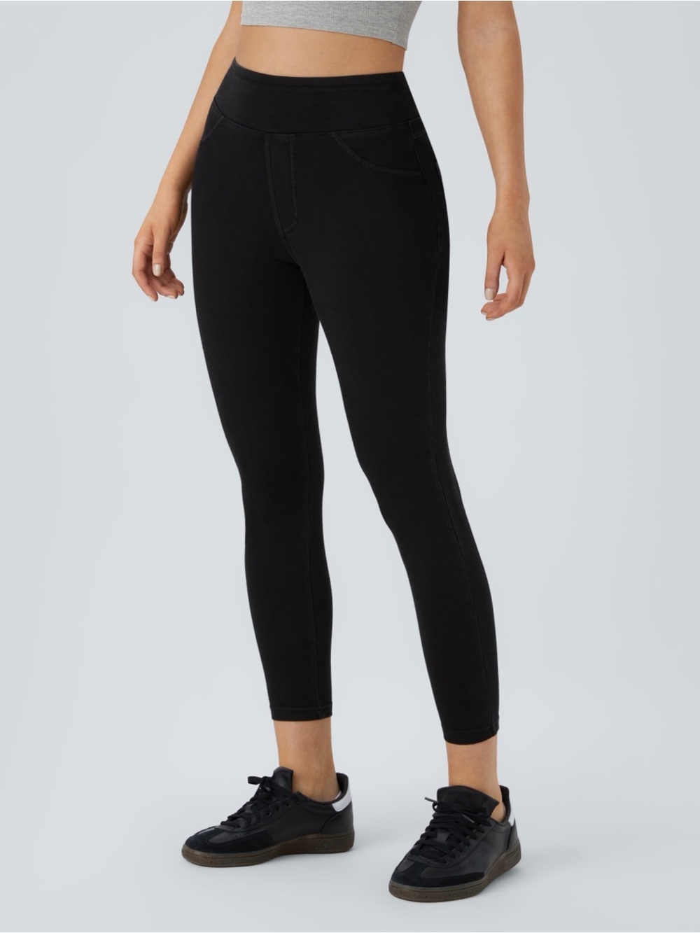 HALARA Black High-Rise Jeggings